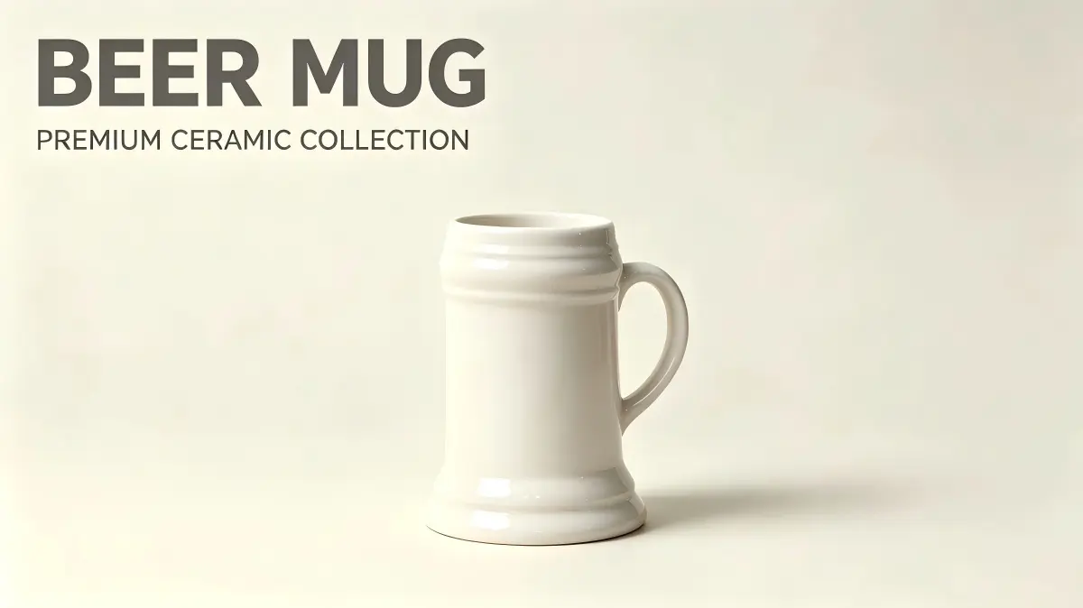 Ceramic Beer Mug view 5