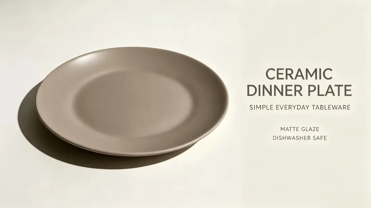Ceramic Dinner Plate