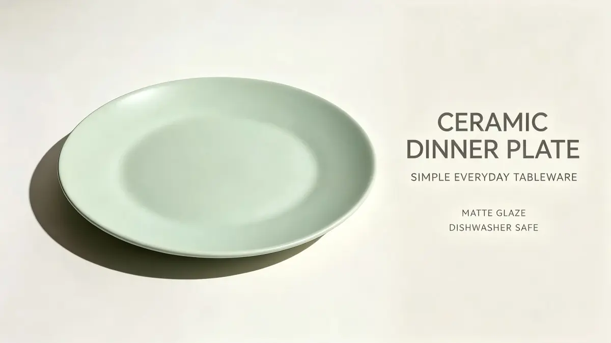 Ceramic Dinner Plate
