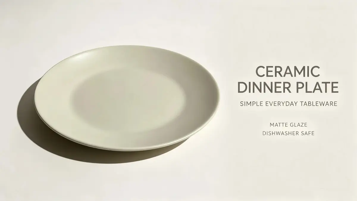 Ceramic Dinner Plate
