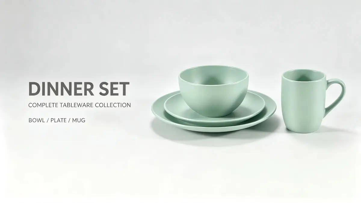 Ceramic Dinner Set view 3