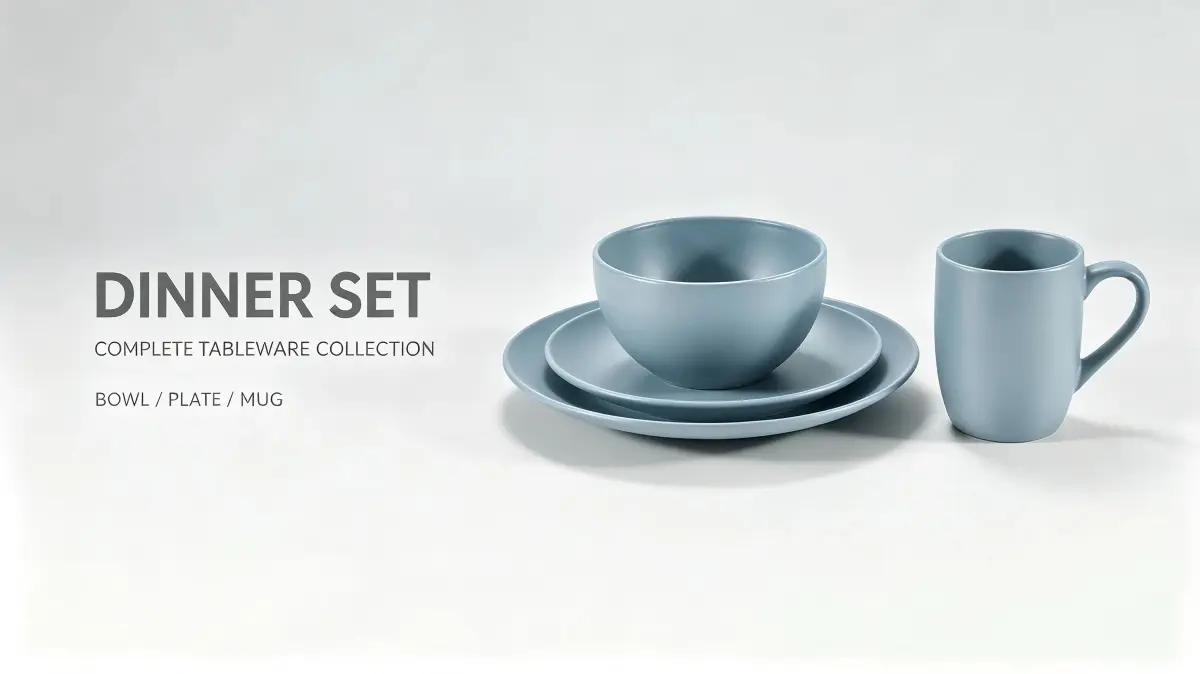 Ceramic Dinner Set view 4