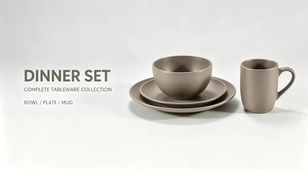 Ceramic Dinner Set view 5