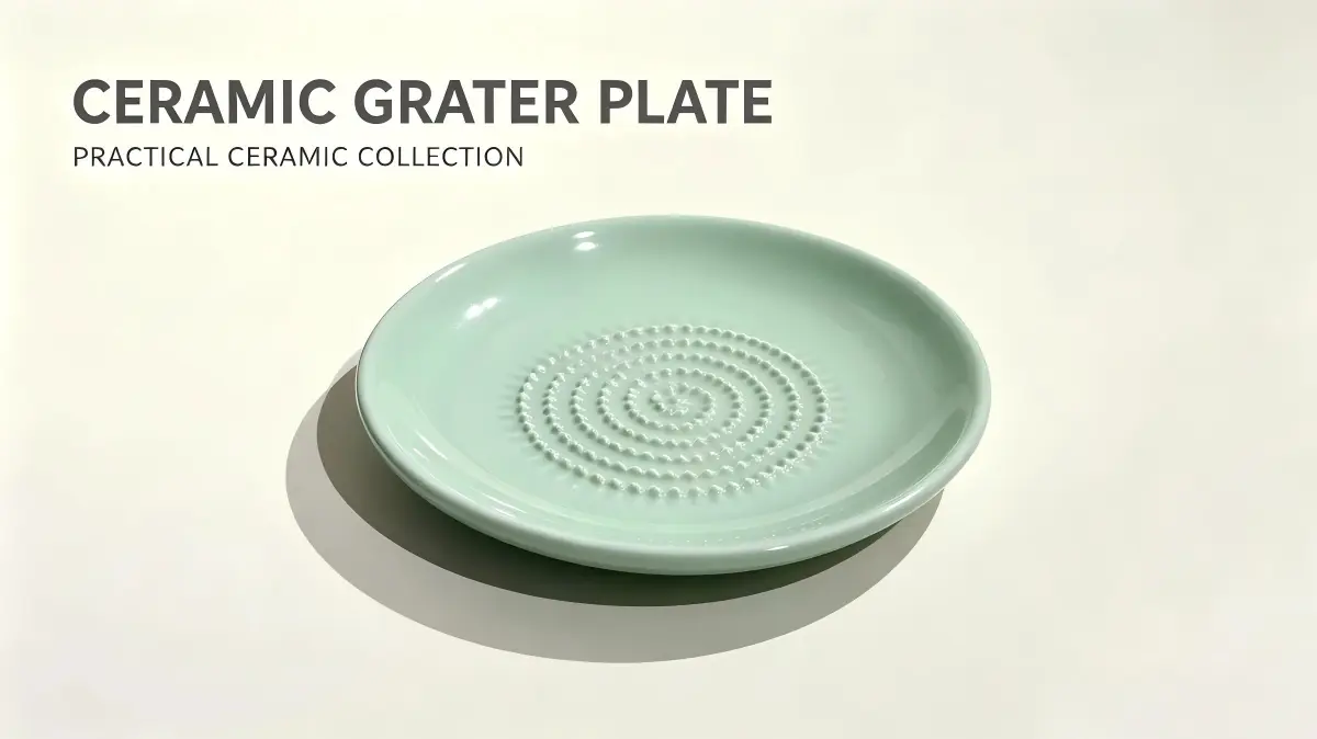 Ceramic Grater Plate view 2