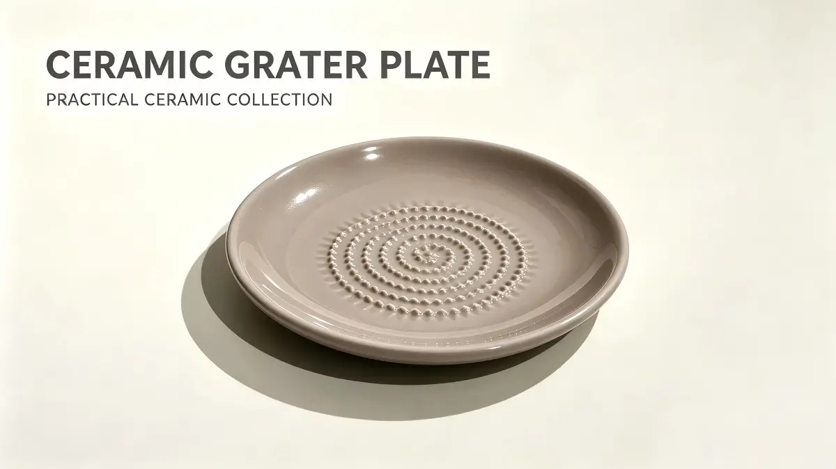 Ceramic Grater Plate view 3