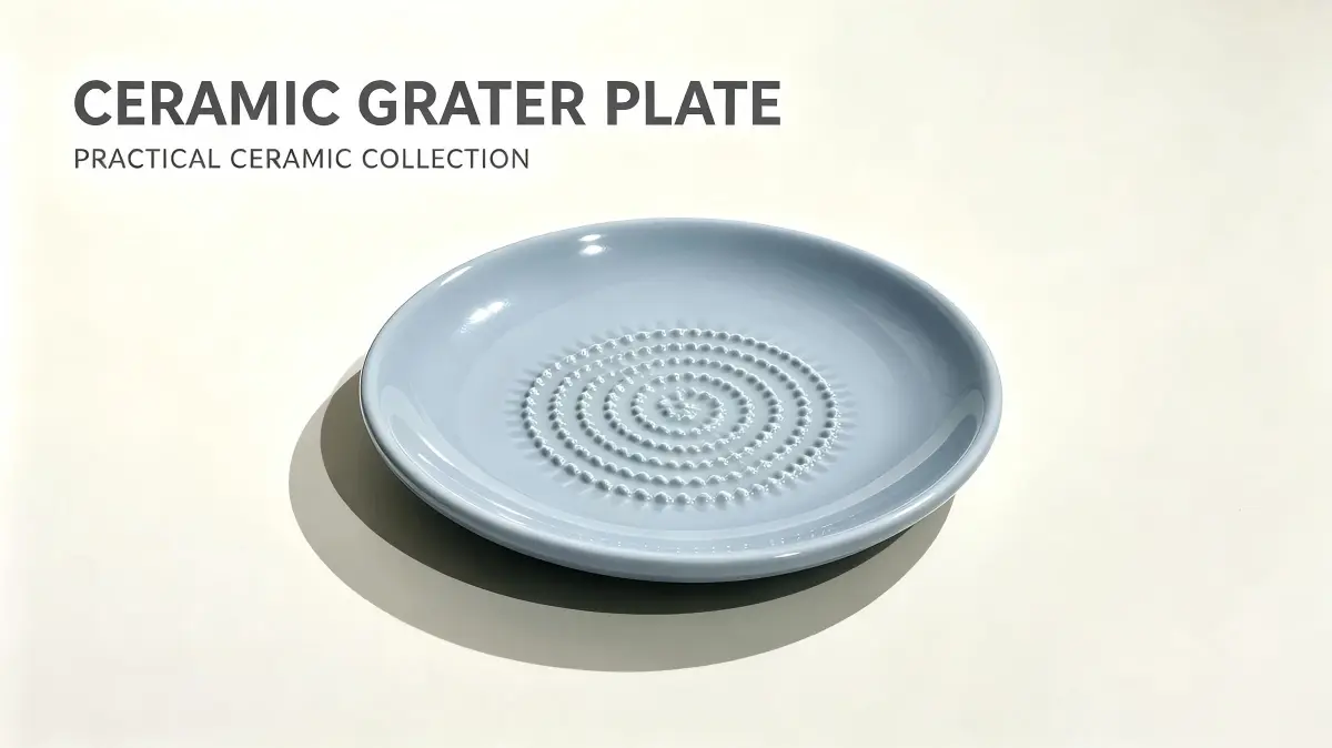 Ceramic Grater Plate view 4