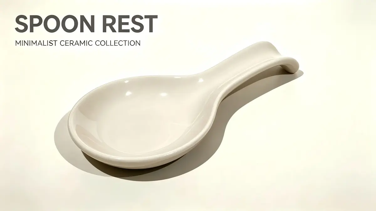Ceramic Spoon Rest view 2